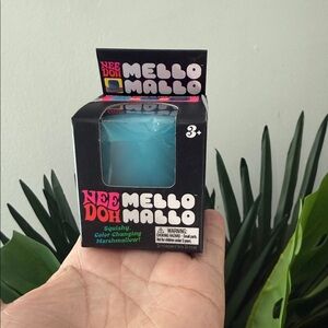 VIRAL Nee Doh Mello Mallo BLUE Squishy Toy
